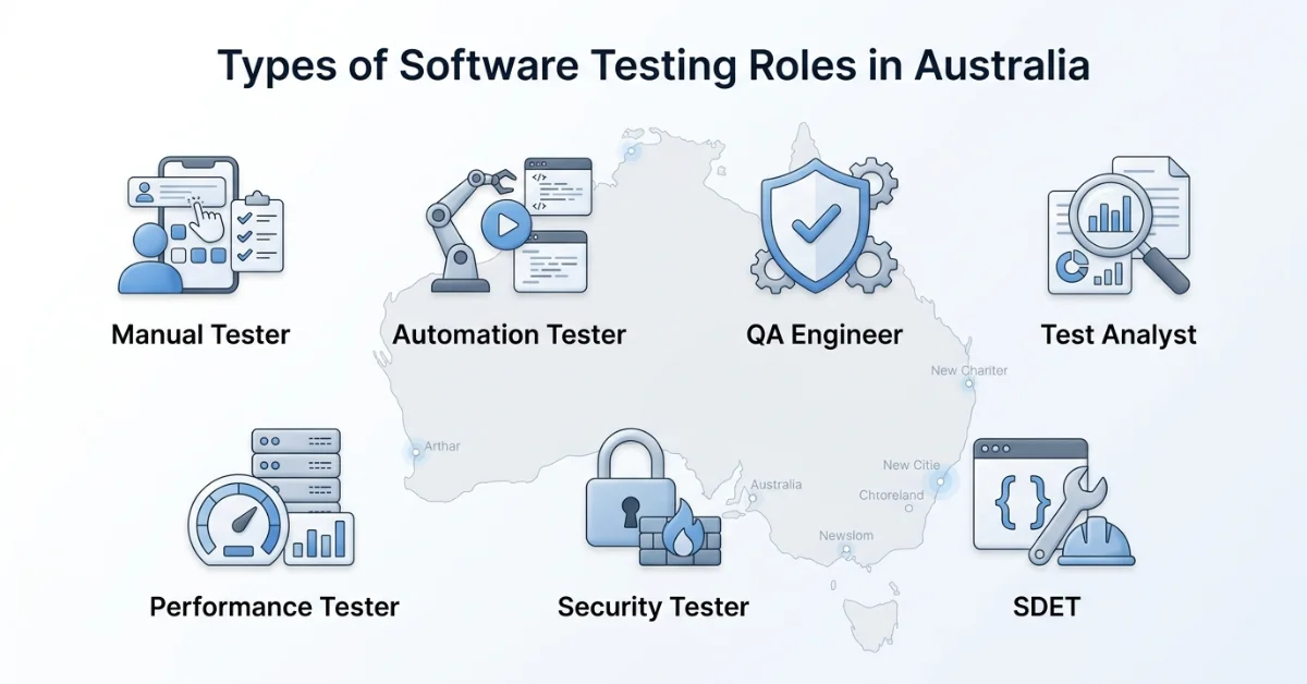 Types of Software Testing Roles in Australia