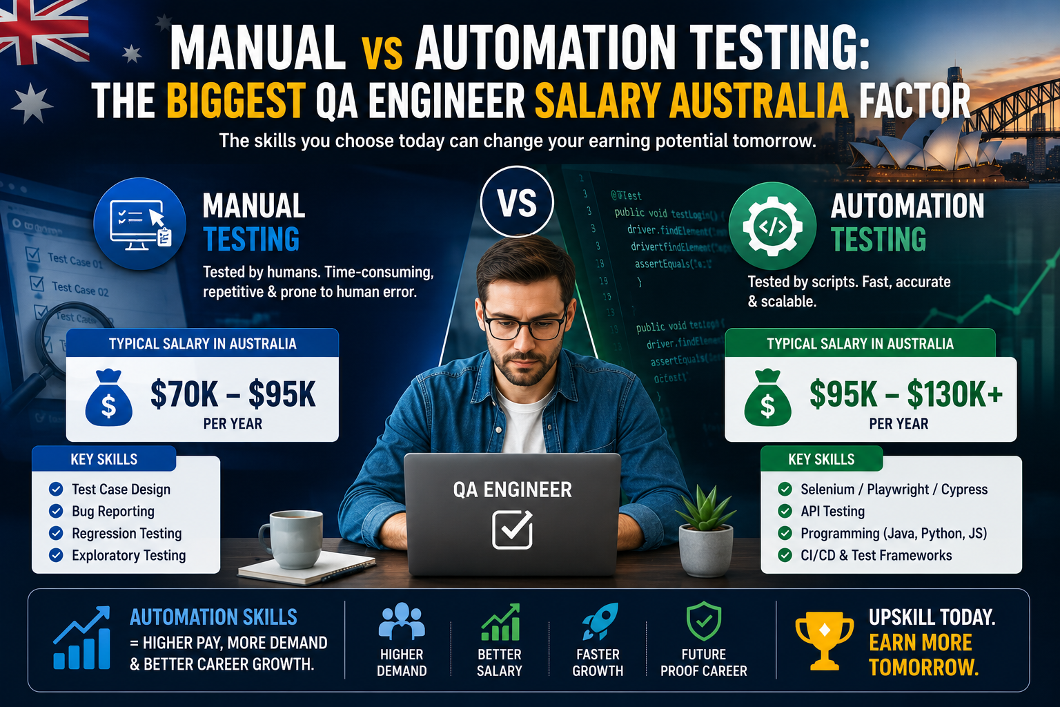 QA Engineer Salary Australia