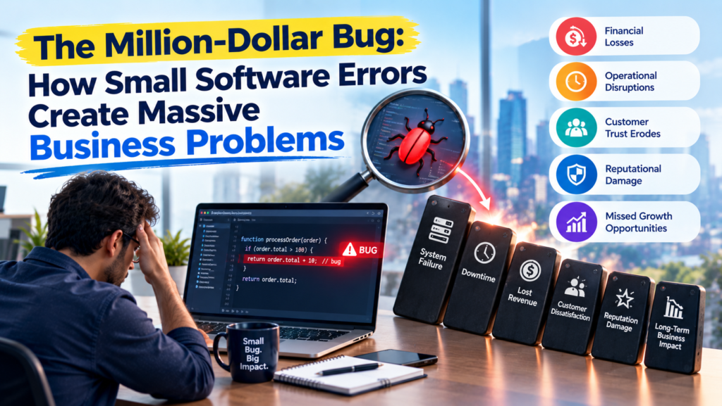 The Million-Dollar Bug: How Small Software Errors Create Massive Business Problems