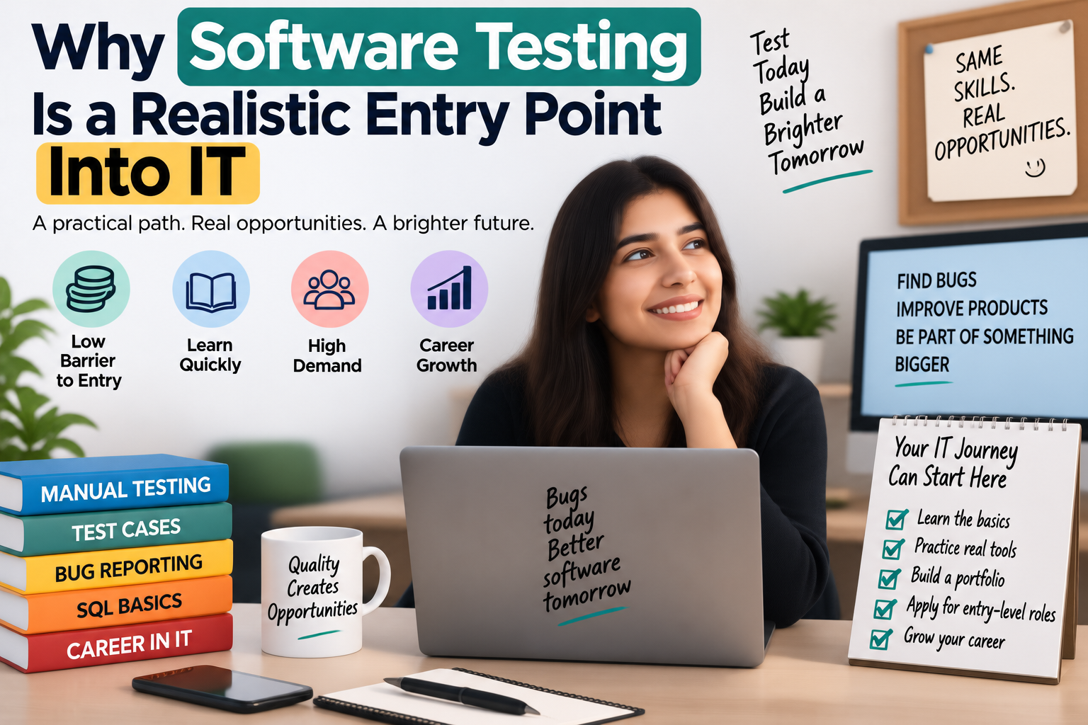 how to get a software testing job without experience
